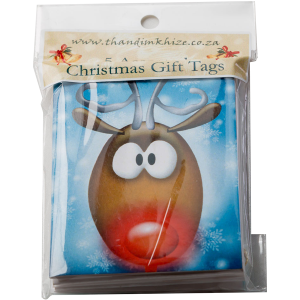 Pack of Five Gift Tags - Christmas